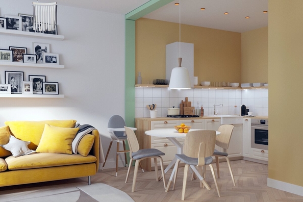 
  Продается 2-комн. квартира, 43.6 м², ЖК Квартал Стрижи, 3 очередь, дом 2
. Фото 3.