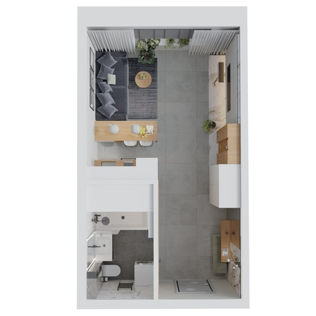 
  Продается 1-комн. квартира, 29.8 м², ЖК Квартал Стрижи, 3 очередь, дом 1
. Фото 1.