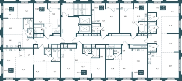 
  Продается 2-комн. квартира, 62.94 м², ЖК Бродский, 1-я очередь
. Фото 1.