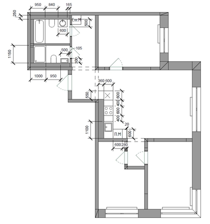 
  Продается 4-комн. квартира, 85.2 м², ЖК Стрижи Сити, блок-секции 8,9
. Фото 15.