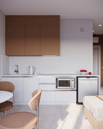 
  Продается 1-комнатный апартамент, 25.58 м², АО Смартаменты, дом 1 и 2
. Фото 5.