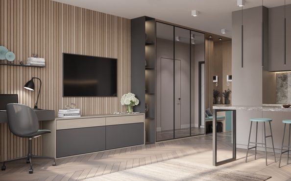 
  Продается 1-комн. квартира, 28.2 м², ЖК Стрижи Сити, блок-секции 8,9
. Фото 3.
