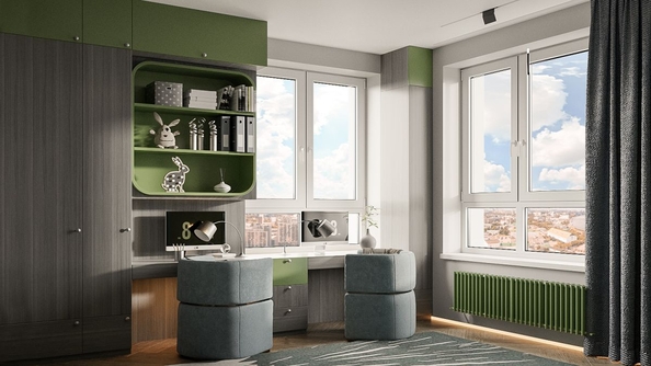 
  Продается 4-комн. квартира, 81.7 м², ЖК Квартал Стрижи, 2 очередь
. Фото 6.
