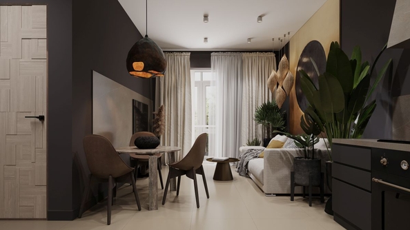 
  Продается 1-комн. квартира, 43.5 м², ЖК Квартал Стрижи, 2 очередь
. Фото 2.