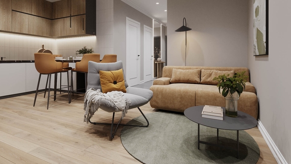 
  Продается 3-комн. квартира, 72.8 м², ЖК Стрижи Сити, блок-секции 8,9
. Фото 5.