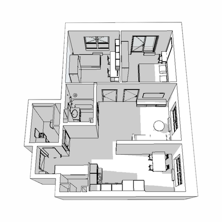 
  Продается 3-комн. квартира, 71 м², ЖК Квартал Стрижи, 2 очередь
. Фото 20.