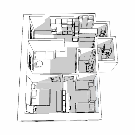 
  Продается 3-комн. квартира, 71 м², ЖК Квартал Стрижи, 2 очередь
. Фото 21.