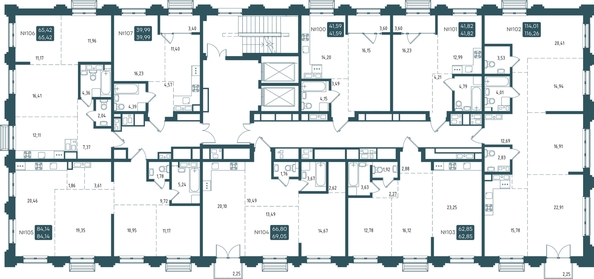 
  Продается 1-комн. квартира, 41.82 м², ЖК Бродский, 1-я очередь
. Фото 1.