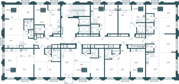 
  Продается 3-комн. квартира, 84.14 м², ЖК Бродский, 1-я очередь
. Фото 1.
