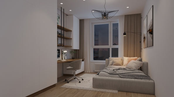 
  Продается 4-комн. квартира, 87.6 м², ЖК Стрижи Сити, блок-секции 8,9
. Фото 6.