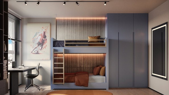 
  Продается 3-комн. квартира, 76.3 м², ЖК Стрижи Сити, блок-секции 8,9
. Фото 6.
