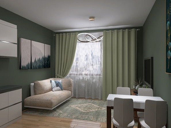 
  Продается 2-комн. квартира, 39.53 м², ЖК Юго-Западный, дом 17
. Фото 4.