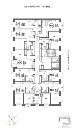 
  Продается 1-комн. квартира 31.22 м², в ЖК СОЮЗ ПРИОРИТИ МАХ, д. 4. Фото 3.
