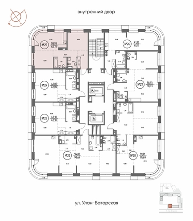 
  Продается 2-комн. квартира 62.71 м², в ЖК СОЮЗ ПРИОРИТИ МАХ, д. 3. Фото 3.