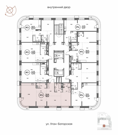 
  Продается 3-комн. квартира, 98.64 м², ЖК СОЮЗ ПРИОРИТИ МАХ, д. 3
. Фото 3.