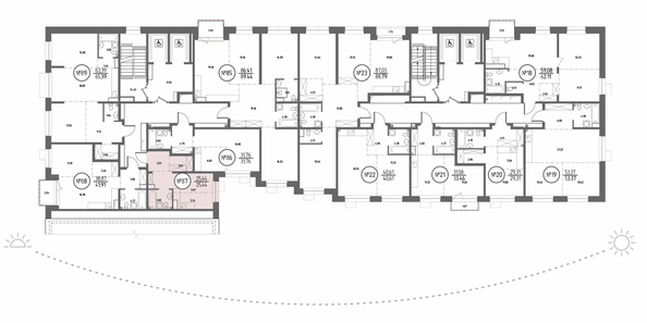 
  Продается 1-комн. квартира, 25.45 м², ЖК СОЮЗ ПРИОРИТИ МАХ, д. 4
. Фото 9.