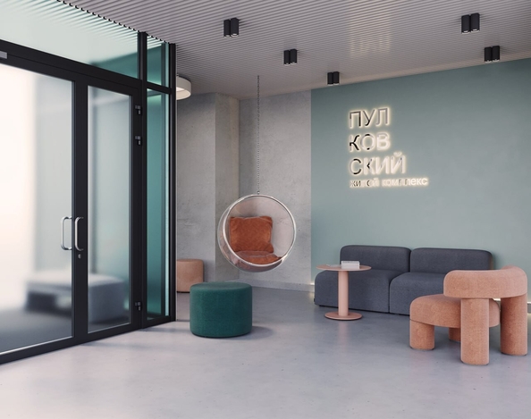 
  Продается 1-комн. квартира, 45.87 м², ЖК Пулковский, 2 очередь
. Фото 2.