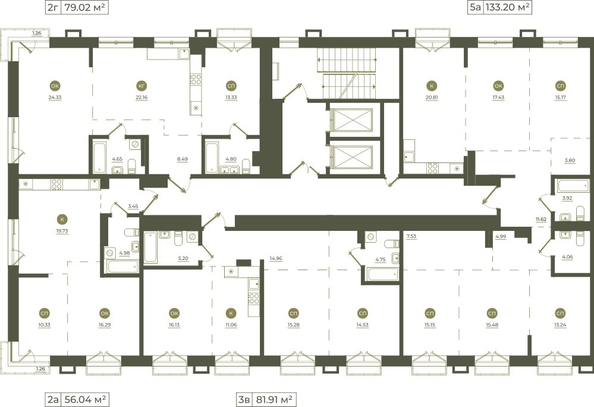 
  Продается 4-комн. квартира, 133.2 м², ЖК Верба
. Фото 1.