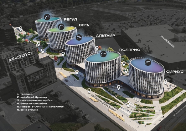 
  Продается 1-комн. квартира, 50.85 м², ЖК Звезды, дом 2
. Фото 18.