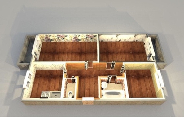 
  Продается 3-комн. квартира, 63.2 м², Советская (Китой мкр.) ул, д. 4
. Фото 15.