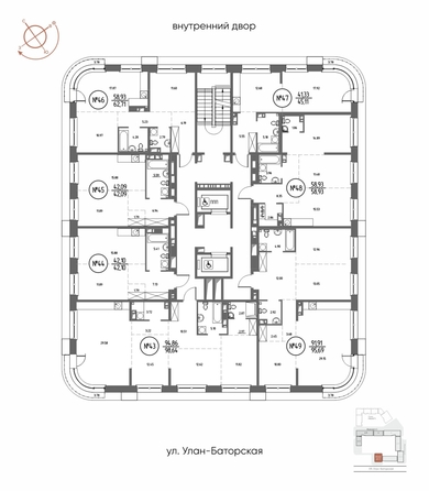 
  Продается 1-комн. квартира 45.11 м², в ЖК СОЮЗ ПРИОРИТИ МАХ, д. 3. Фото 1.