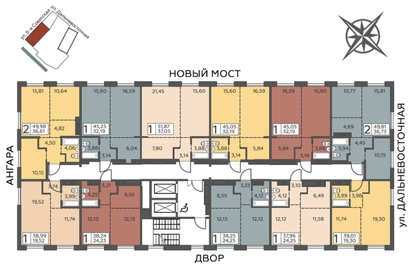 
  Продается 1-комн. квартира 39.36 м², в ЖК Салют. Фото 3.