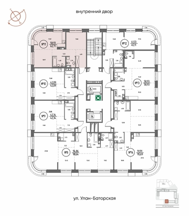 
  Продается 2-комн. квартира 62.71 м², в ЖК СОЮЗ ПРИОРИТИ МАХ, д. 3. Фото 4.