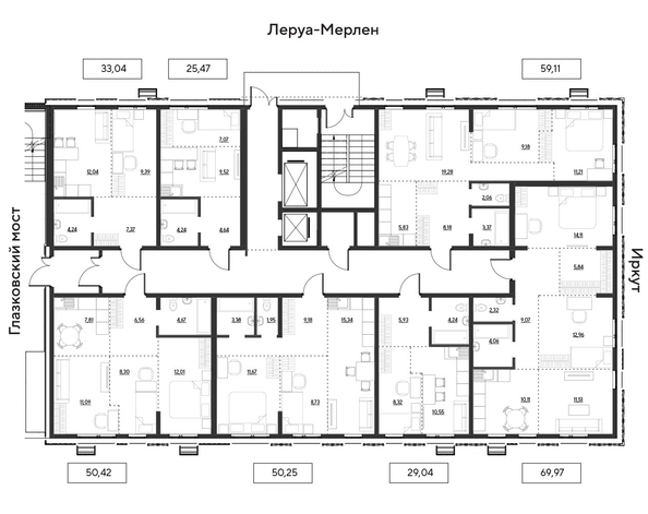 
  Продается 3-комн. квартира 69.97 м², в ЖК Затон, блок-секция 3. Фото 14.