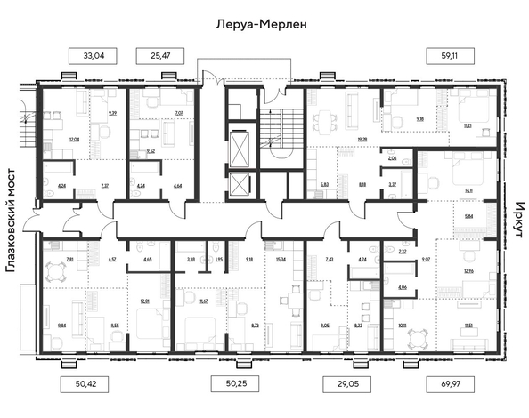 
  Продается 3-комн. квартира 59.11 м², в ЖК Затон, блок-секция 3. Фото 14.