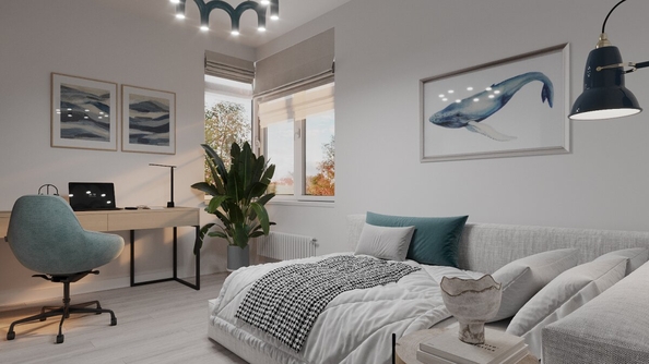 
  Продается 4-комн. квартира 85.4 м², в ЖК Квартал Стрижи, 3 очередь, дом 1. Фото 9.