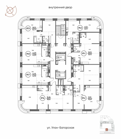 
  Продается 1-комн. квартира 45.11 м², в ЖК СОЮЗ ПРИОРИТИ МАХ, д. 3. Фото 1.
