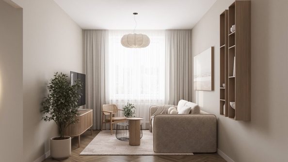 
  Продается 3-комн. квартира 60.3 м², в ЖК Квартал Стрижи, 3 очередь, дом 1. Фото 5.