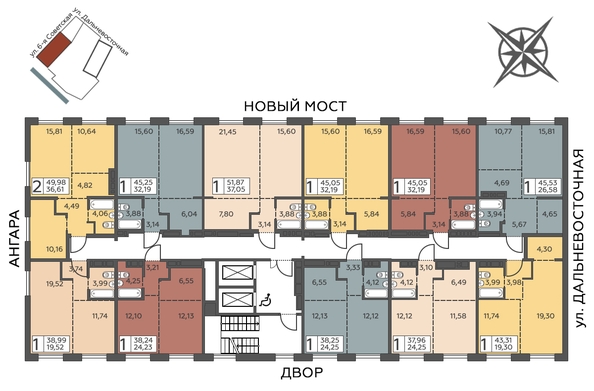 
  Продается 1-комн. квартира 38.24 м², в ЖК Салют. Фото 3.