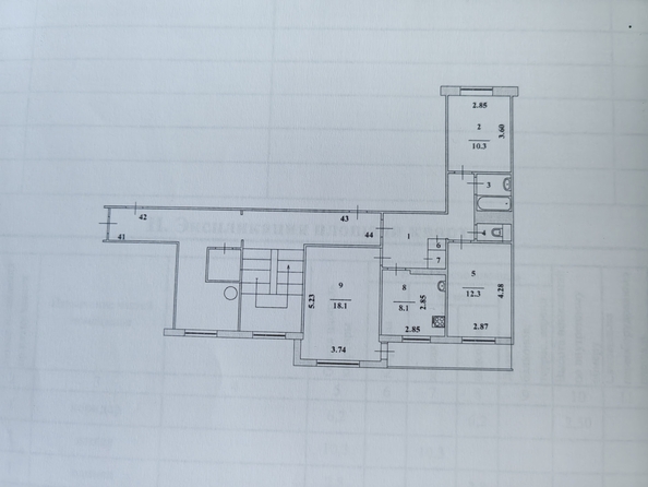 
  Продается 3-комн. квартира 63.7 м². Фото 13.