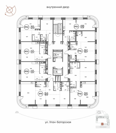 
  Продается 3-комн. квартира 95.27 м², в ЖК СОЮЗ ПРИОРИТИ МАХ, д. 3. Фото 1.