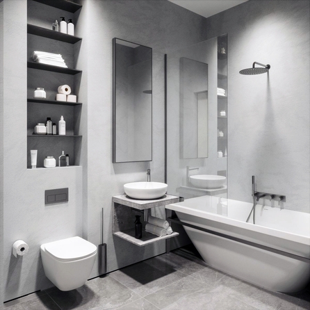
  Продается 2-комн. квартира 45.11 м², в ЖК Стрижи Сити, блок-секции 6,7. Фото 8.