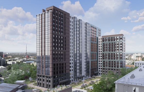 
  Продается 1-комн. квартира 34.98 м², в ЖК Аквамарин, дом 1. Фото 2.