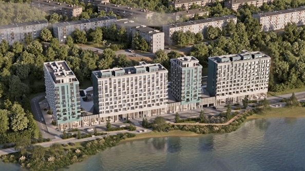 
  Продается 1-комн. квартира 33.14 м², в ЖК Клубный дом РиверАнг. Фото 4.