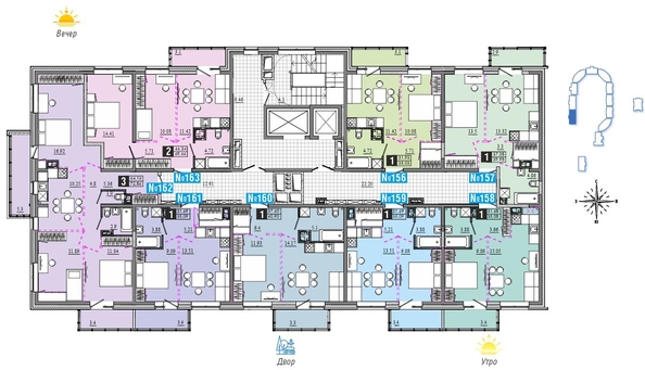 
  Продается 1-комн. квартира 35.08 м², в ЖК Первый Ленинский квартал, Дом 6. Фото 20.