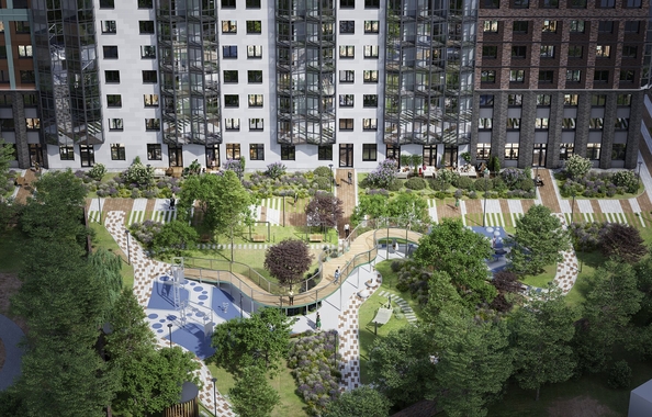 
  Продается 1-комн. квартира 38.06 м², в ЖК Аквамарин, дом 1. Фото 4.