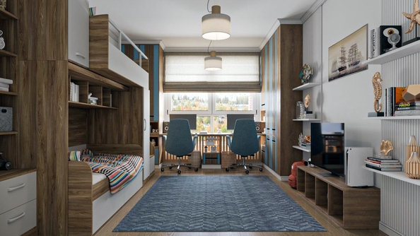 
  Продается 3-комн. квартира 81.2 м², в ЖК Стрижи Сити, блок-секции 6,7. Фото 17.
