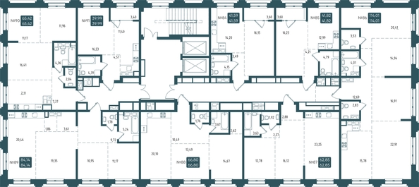 
  Продается 1-комн. квартира 41.82 м², в ЖК Бродский, 1-я очередь. Фото 1.