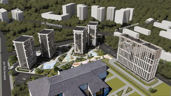 
  Продается 2-комн. квартира 44.2 м², в ЖК ЛЕРМОНТОВ ПАРК, дом 1. Фото 4.