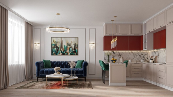 
  Продается 3-комн. квартира 66.6 м², в ЖК Квартал Стрижи, 3 очередь, дом 2. Фото 4.