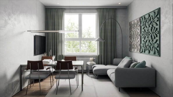 
  Продается 2-комн. квартира 44 м², в ЖК Стрижи Сити, блок-секции 6,7. Фото 4.