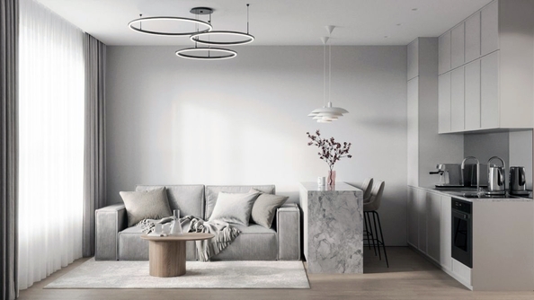 
  Продается 1-комн. квартира 26.1 м², в ЖК Стрижи Сити, блок-секции 6,7. Фото 2.