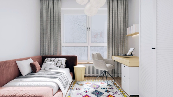 
  Продается 3-комн. квартира 62.8 м², в ЖК Стрижи Сити, блок-секции 6,7. Фото 9.