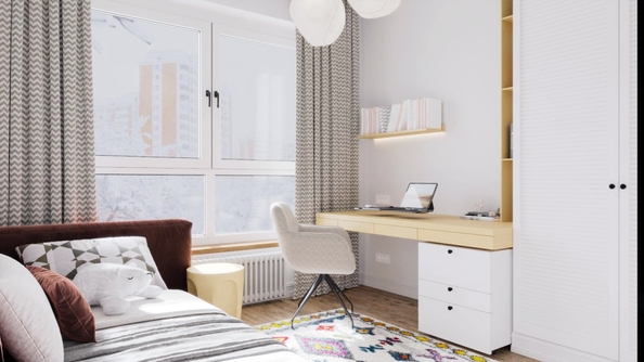 
  Продается 3-комн. квартира 62.8 м², в ЖК Стрижи Сити, блок-секции 6,7. Фото 11.