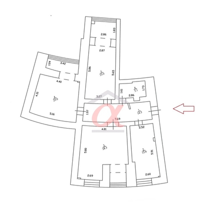 
  Продается 3-комн. квартира, 111.6 м², Тухачевского ул, д. 29а
. Фото 22.