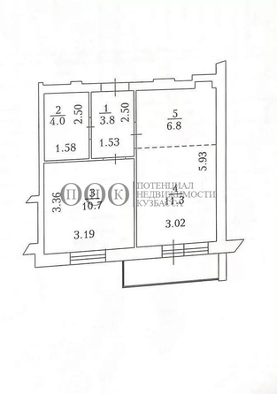 
   Продам 2-комнатную, 40 м², Тухачевского ул, 29Б

. Фото 1.